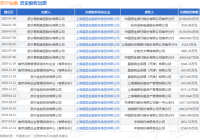 苏宁金融股权出质8138万元，金融信息技术外包业务前景引关注